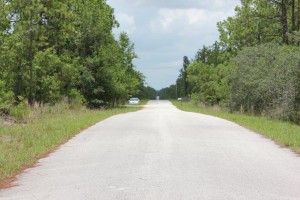 Road in Front of Property