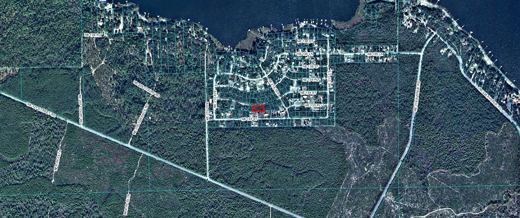 R1132005015 Lake Kerr near Ocala National Forest in