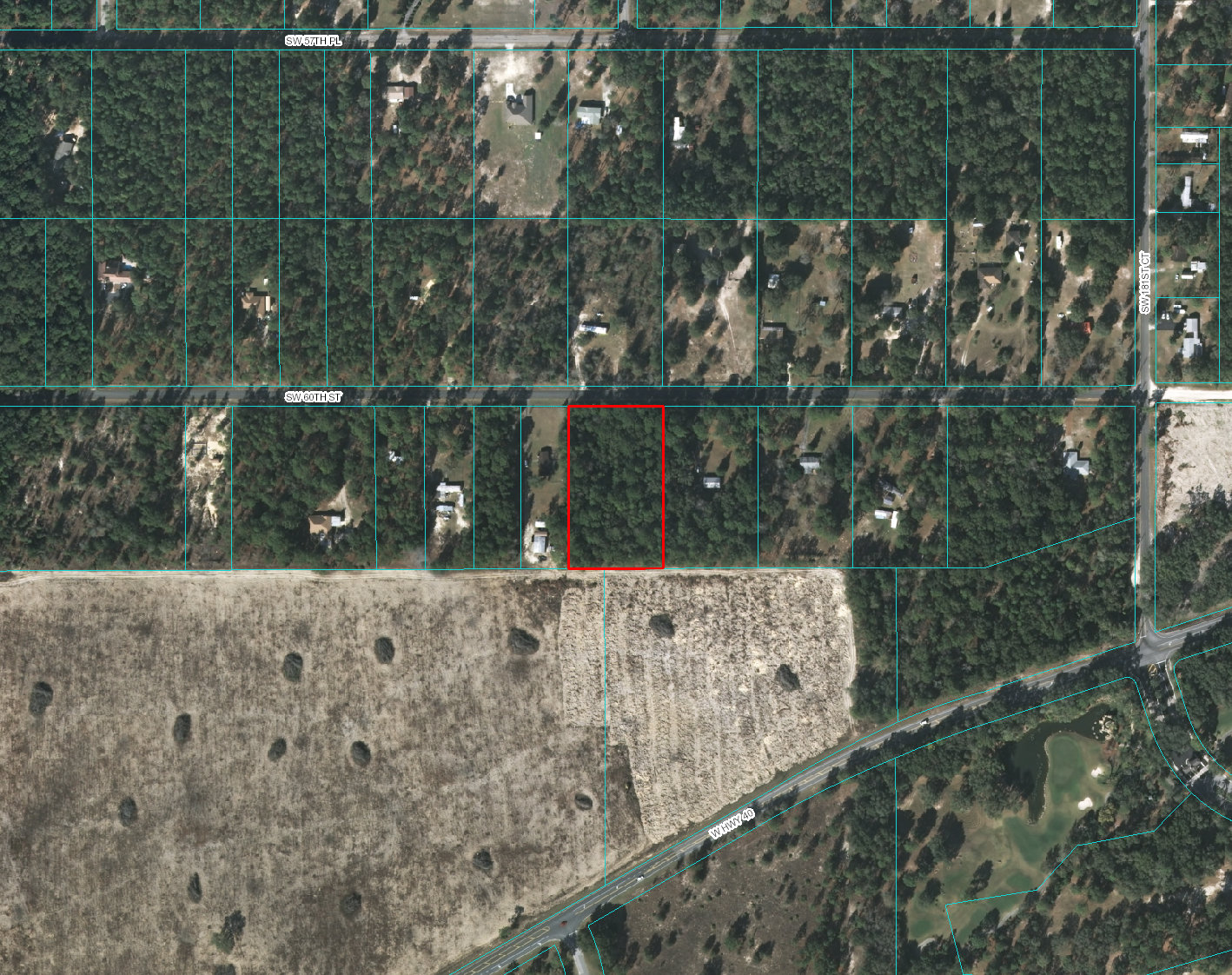 2.25 Acres in Lake Tropicana in Dunnellon, Florida